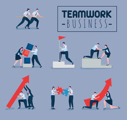 teamwork business banner