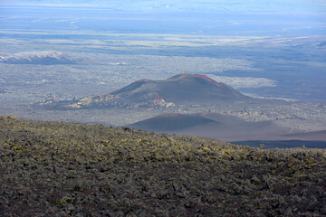 Lavafeld am Hang des Vulkans Hekla