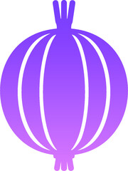 Onion Glyph Gradient 