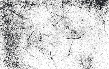 Grunge black and white texture.Overlay illustration over any design to create grungy vintage effect and depth. For posters, banners, retro and urban designs.
