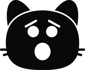 cat angry Glyph Icon