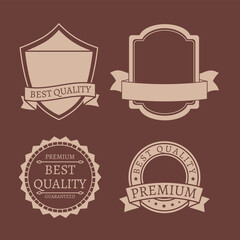 premium and best quality labels