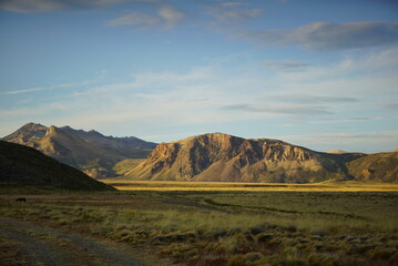 landscape with mountains, Perito Moreno 