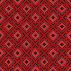 red pattern with shapes, vector background 