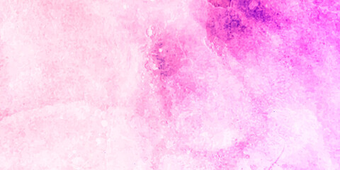 abstract watercolor background, Bright pink and white background with white paint spray spatter and texture grunge, warm autumn colors.