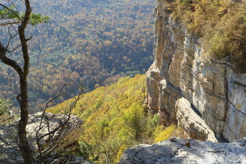 An image of a mountain rock. Guam Range.