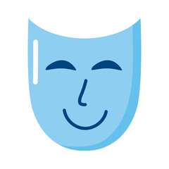 smile theater mask