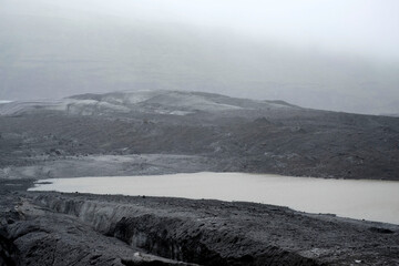 Gletscher Svinafellsjökull bei Skaftafell im Vatnajökull-nationalpark
