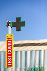 Pharmacie covid-19 coronavirus test testing pharmacien santé