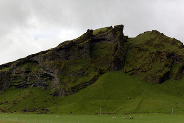 Landscape near Skogar - Iceland