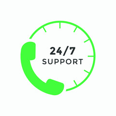 24 hours customer service icon  | 24 7 support icon sign button | customer service icon 
