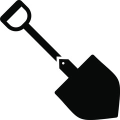 Shovel Glyph Icon