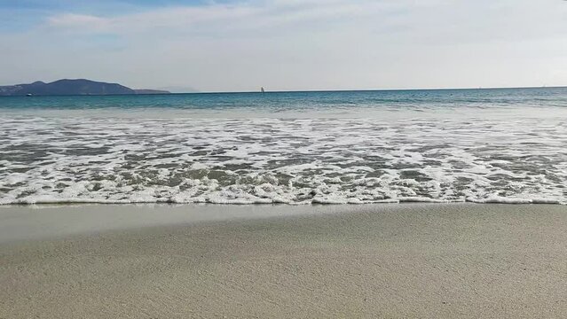 Cassis city beach in France