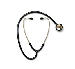 Stethoscope isolated on white