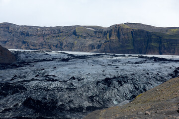 Gletscher Solheimajökull