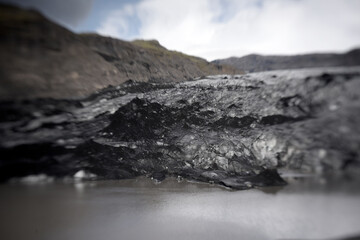 Gletscher Solheimaj&ouml;kull