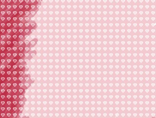 Valentines Day illustration seamless background horizontal