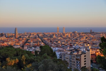 Fototapeta na wymiar Barcelona city, Spain