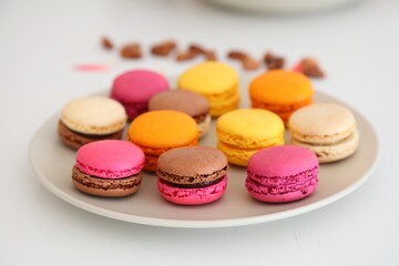 French macaron sweets