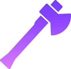 Axe Glyph Gradient