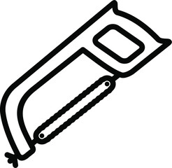 Hacksaw Line Icon