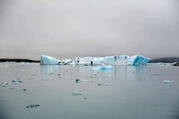 Der Gletschersee J&ouml;kulsarlon im S&uuml;den Islands