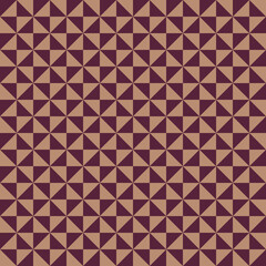 Seamless geometric triangle tessellation pattern
