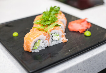 cooking rolls japanese cuisine