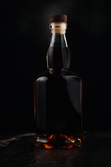 A full bottle of brandy