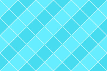 Fototapeta na wymiar Seamless pattern with tiles. Blue squares background.