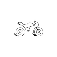 Fototapeta premium motorbike icon