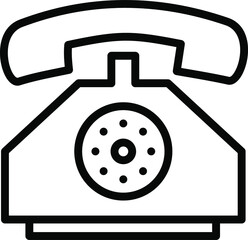 Telephone Set Line Gradient