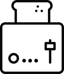 Toaster Line Icon