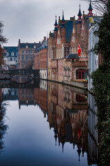 The city of Bruges, Belgium