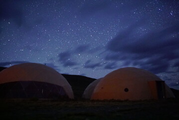 ufo in the night, Perito Moreno 