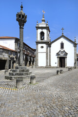 Saint Peter’s Church and Pillory, Trancoso, Serra da Estrela, Portugal