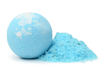 Aromatic bath bomb with bath salt