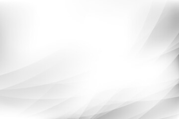 Abstract white and gray color, modern design background with geometric shape. Vector illustration.