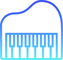 Piano Line Gradient