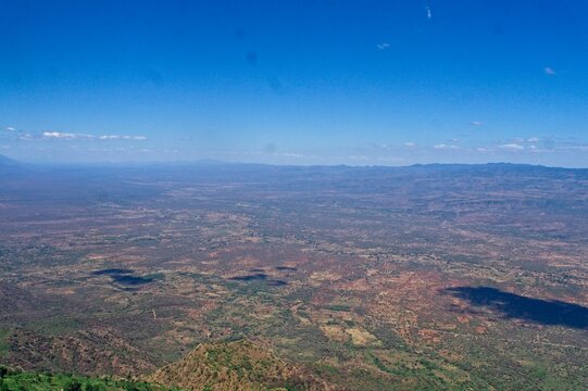 Part Of An Escarpment In The Great Rift Valley. 