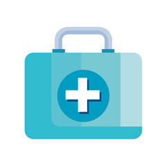 medical kit with cross