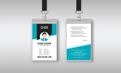 ID card Template Vector file 41