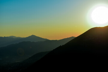 Fototapeta premium Oltre le montagne