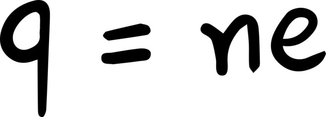 physics formula handwriting