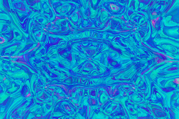 Abstract textured neon glowing background. Design, art