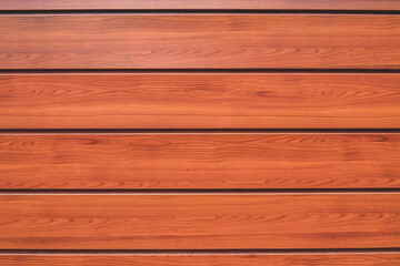 Obraz premium Close-up, metal profile imitation of wood.