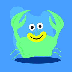 cute sea animal characters