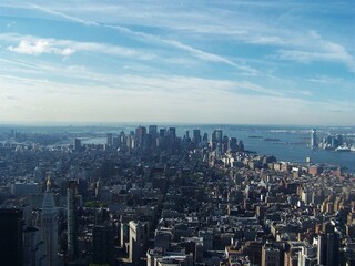 New York city skyline