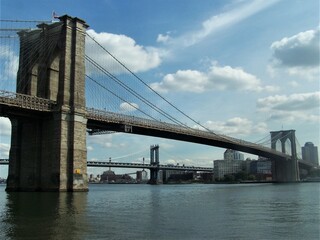 Fototapeta na wymiar Bridges in New York city