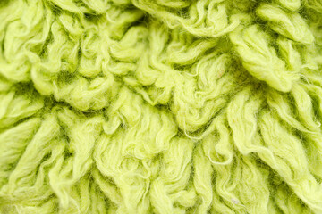 Flokati Wool Background, natural wool
